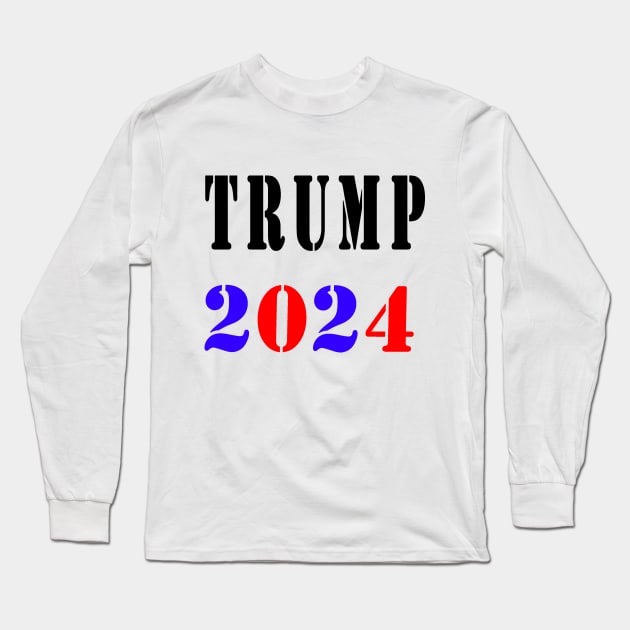 TRUMP 2024 Long Sleeve T-Shirt by your best store